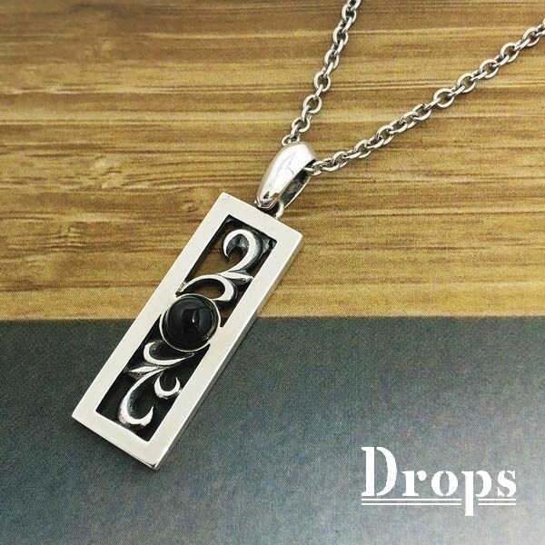 ドロップス（Drops）/【ネックレス】プレートストーンペンダント 7,758円