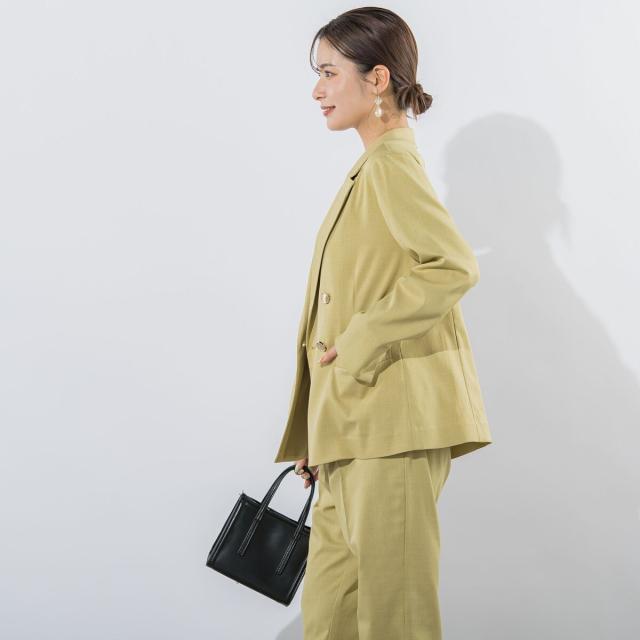 ビッキー（VICKY）/【オケージョンにも大活躍】ドライタッチジャケット《セットアップ対応/手洗い可能》