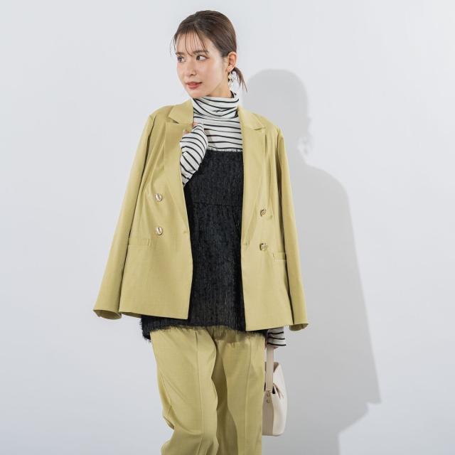 ビッキー（VICKY）/【オケージョンにも大活躍】ドライタッチジャケット《セットアップ対応/手洗い可能》