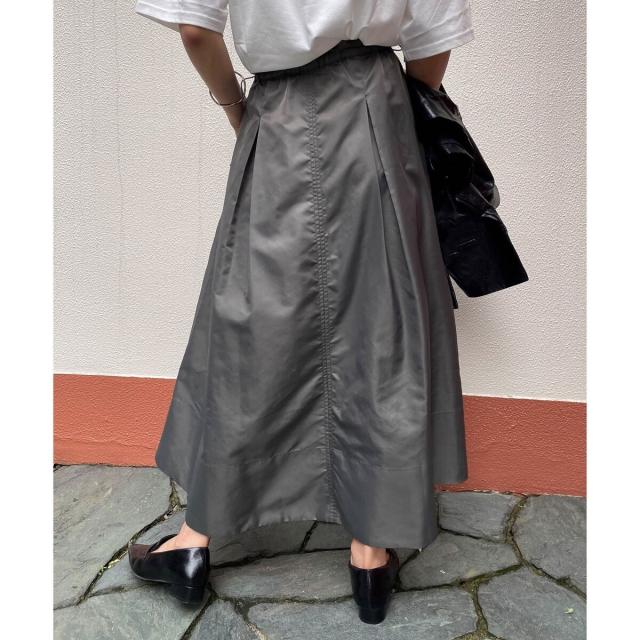 エニムバイビッキー（ENIM BY VICKY）/【ENIM BY VICKY】ナイロンドロストワークスカート《手洗い可能》