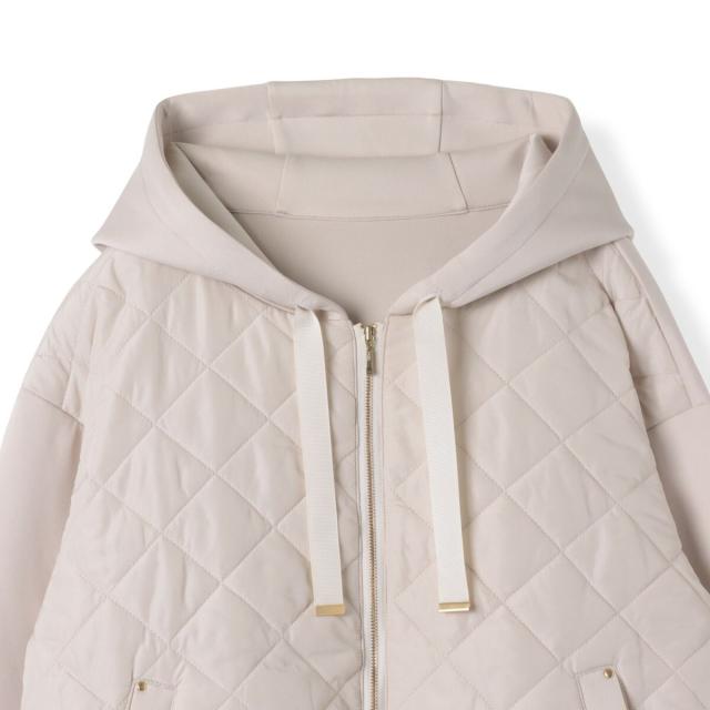 クイーンズコート（QUEENS COURT）/ハイストレッチダンボールパーカー