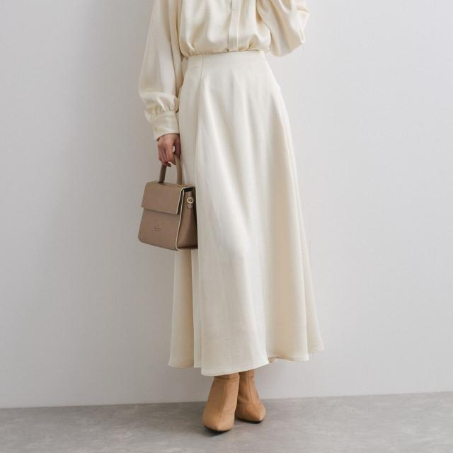 クイーンズコート（QUEENS COURT）/マチ付フレアスカート≪セットアップ対応/洗濯機で洗える≫
