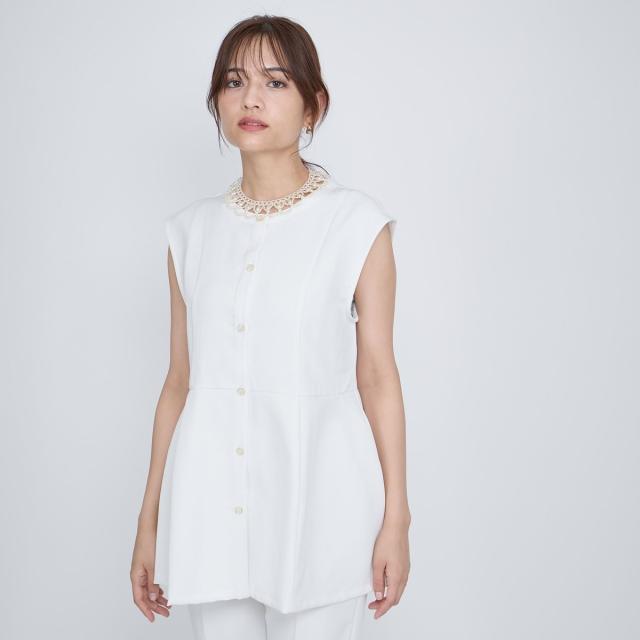 ハネクトーン] おもてなし制服 受付 ベスト 9762 ユーティライト