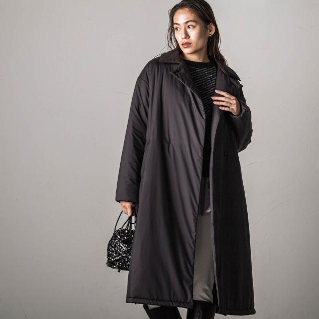 MAYSON GREY牛革製トレンチコート セール】【別注】over size wool trench coat/オーバーサイズ