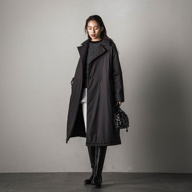 メイソングレイコート メイソングレイ MAYSON GREY ビッグカラーコクーンオーバー