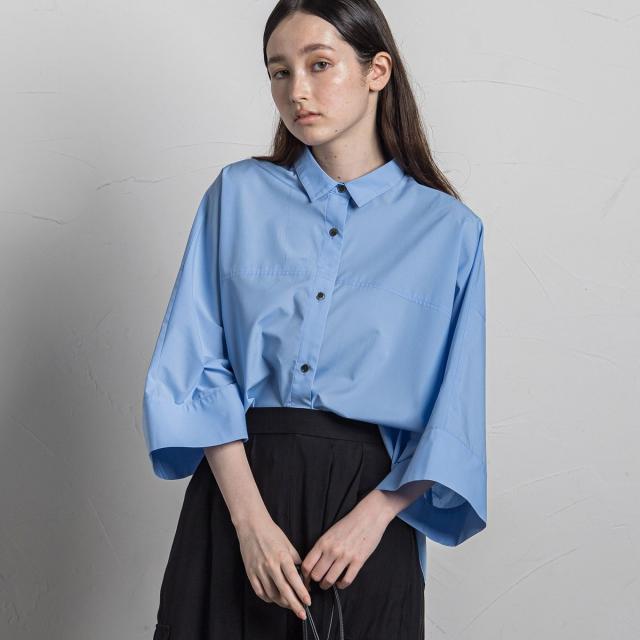 メイソングレイ（MAYSON GREY）/ワイドカフスドルマンシャツ≪洗濯機で洗える≫