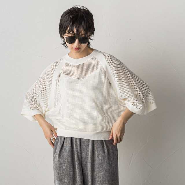 メイソングレイ（MAYSON GREY）/サマーメッシュニット≪手洗い可能≫の通販は