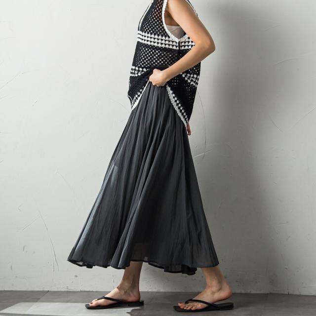 メイソングレイ（MAYSON GREY）/インドボイルギャザースカート≪手洗い可能≫の通販は 6,029円