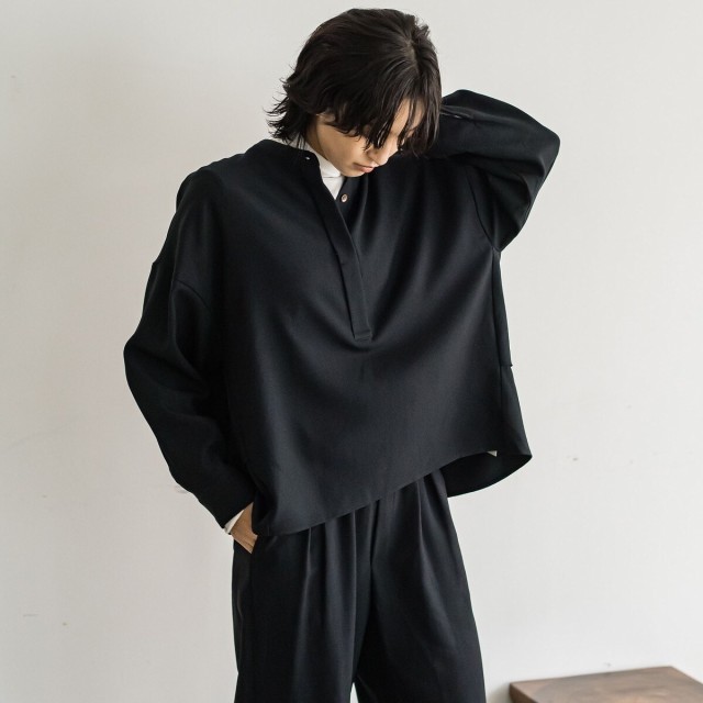 メイソングレイ（MAYSON GREY）/DRY　MELANGE千鳥ブラウス≪洗濯機で洗える≫の通販は