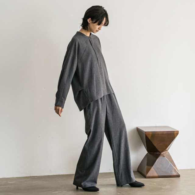 メイソングレイ（MAYSON GREY）/DRY　MELANGE千鳥ブラウス≪洗濯機で洗える≫の通販は