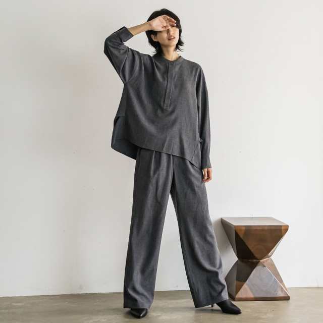 メイソングレイ（MAYSON GREY）/DRY　MELANGE千鳥ブラウス≪洗濯機で洗える≫の通販は