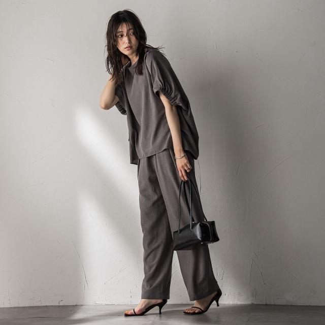 メイソングレイ（MAYSON GREY）/【新色追加】イージーワイドパンツ