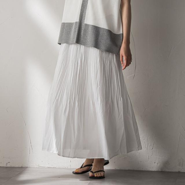 メイソングレイ（MAYSON GREY）/シアーランダムプリーツスカート≪洗濯機で洗える≫