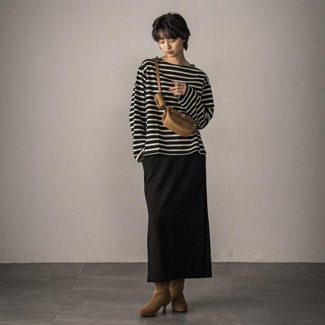 NEW】メイソングレイ（MAYSON GREY）/【WEB限定】ボーダーロング