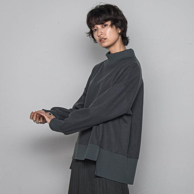 メイソングレイ（MAYSON GREY）/【楽・美・軽】ハイネックプルオーバー≪手洗い可能≫