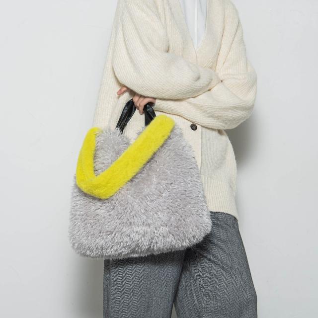 メイソングレイ（MAYSON GREY）/バイカラーエコファートートバッグ　M