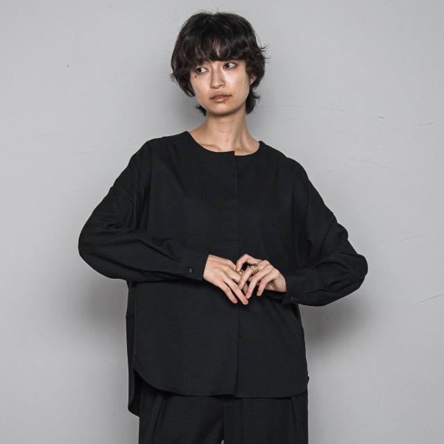 メイソングレイ（MAYSON GREY）/【一瞬で楽とキレイを叶える】裏起毛2WAYネックブラウス≪手洗い可能≫