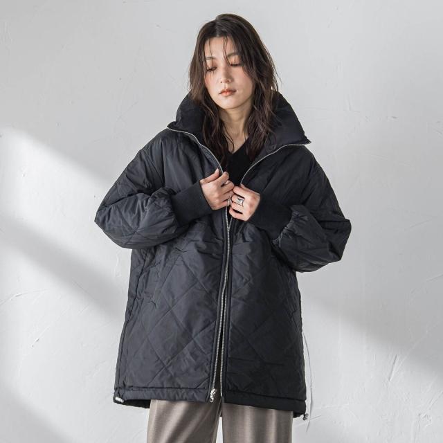 メイソングレイ（MAYSON GREY）/中綿リバーシブルコート≪手洗い可能≫