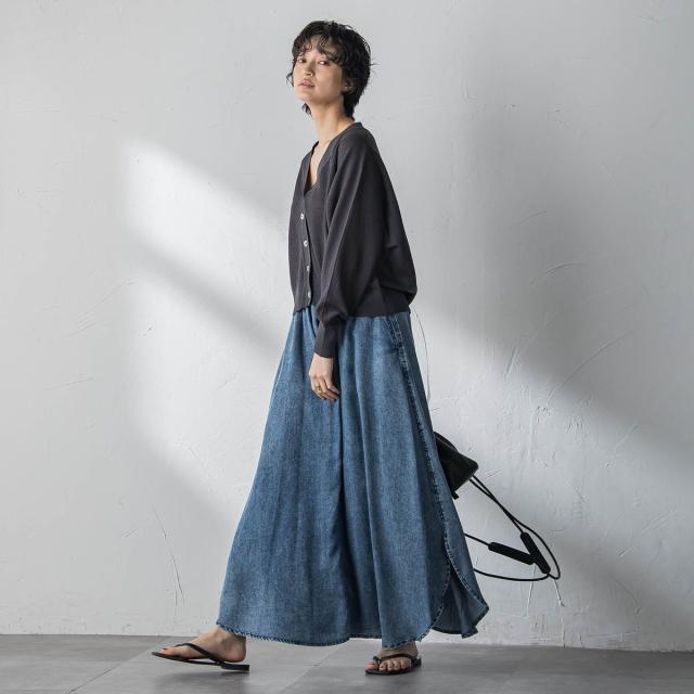 メイソングレイ（MAYSON GREY）/シアージャガードドルマンニットカーディガン_12