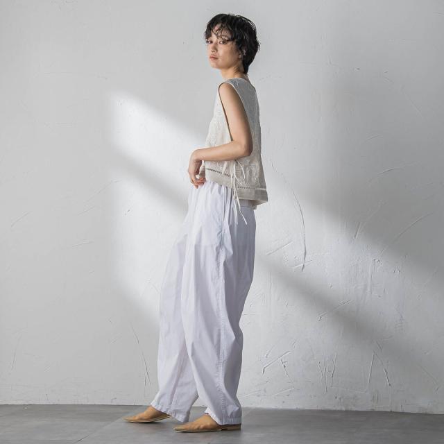 メイソングレイ（MAYSON GREY）/ボタニカル刺繍サイドリボンショートベスト_13