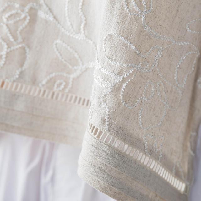 メイソングレイ（MAYSON GREY）/ボタニカル刺繍サイドリボンショートベスト_15