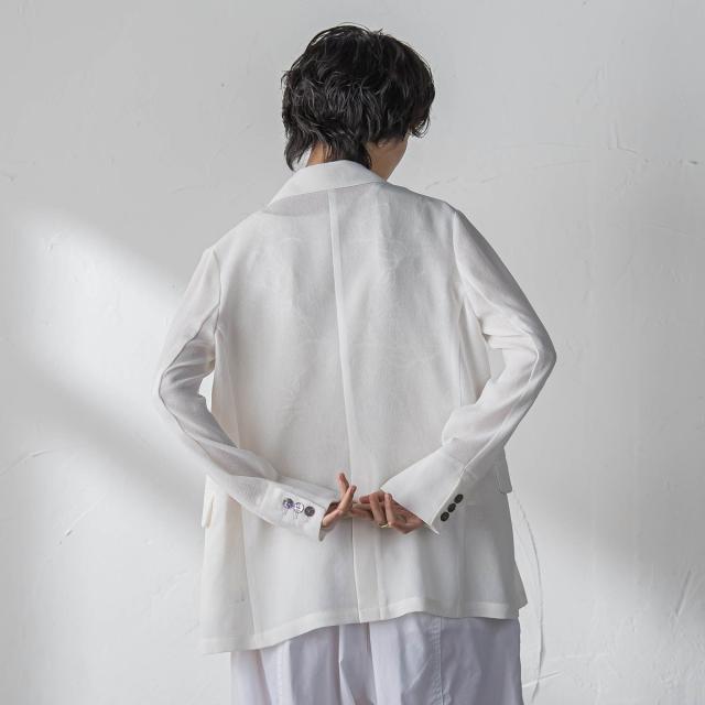 メイソングレイ（MAYSON GREY）/ヴィンテージメッシュダブルブレストジャケット_18