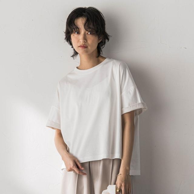 【NEW】メイソングレイ（MAYSON GREY）/汗ジミ防止バイカラーTシャツ_1