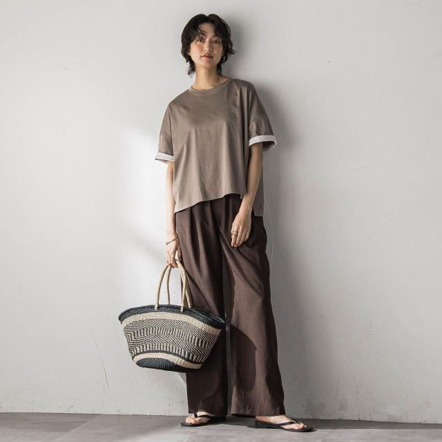 【NEW】メイソングレイ（MAYSON GREY）/汗ジミ防止バイカラーTシャツ_6