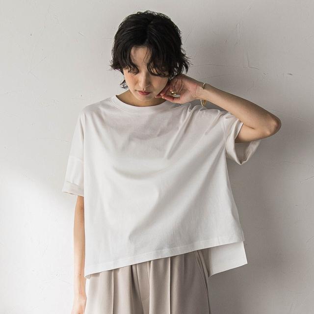 【NEW】メイソングレイ（MAYSON GREY）/汗ジミ防止バイカラーTシャツ_16