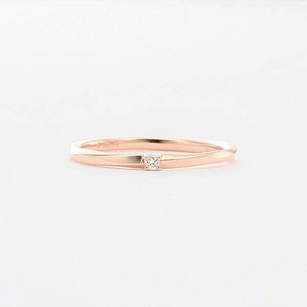 BLOOM ブルーム プラチナダイヤリング Pt900 9号 PT900 プラチナ