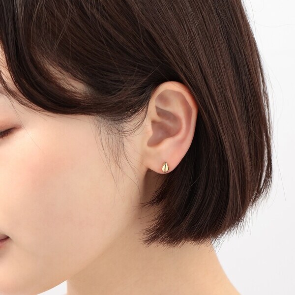 ブルーム（BLOOM）/【WEB限定】K18 イエローゴールド しずく ピアス_5