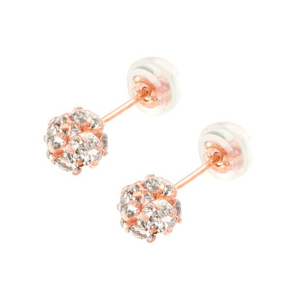 ブルーム（BLOOM）/K10 ピンクゴールド キュービックジルコニア ピアスの通販は 16,500円