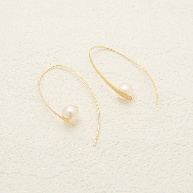 ブルーム（BLOOM）/6月誕生石 K10 イエローゴールド あこや真珠 ピアス_6