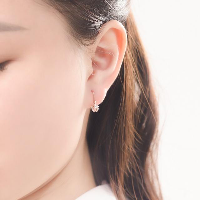 ブルーム BLOOM K10 ピンクゴールド キュービックジルコニア