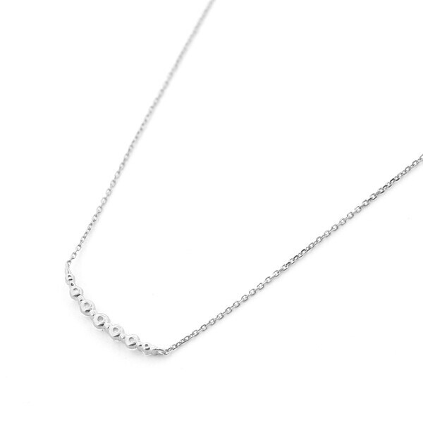 ブルーム（BLOOM）/シルバー ロジウムメッキ ホワイトトパーズ