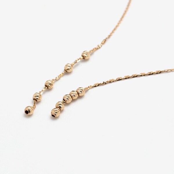 ブルーム（BLOOM）/K10 イエローゴールド アメリカン ピアスの通販はau