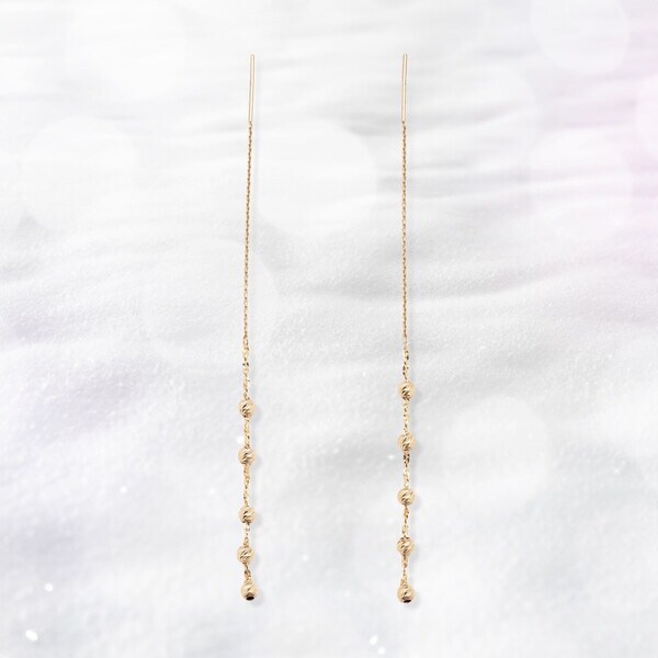 ブルーム（BLOOM）/K10 イエローゴールド アメリカン ピアスの通販はau