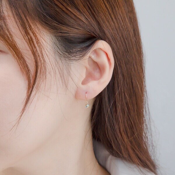 ブルーム（BLOOM）/K10 イエローゴールド キュービックジルコニア 