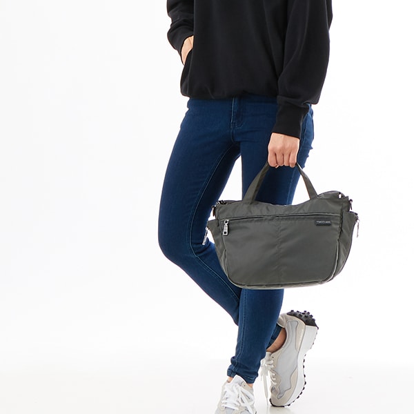 イザック ヴーエ（ysaccsvouset）/【Y’SACCS vous et】サイドジップ2WAYミニトートの通販は