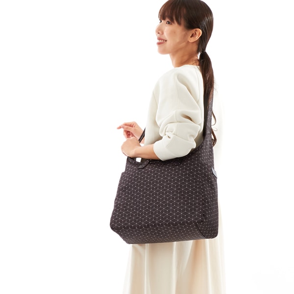 イザック（Y’saccs）/キュービック×ポイントドット　2WAYトート＆ショルダー　Mサイズ