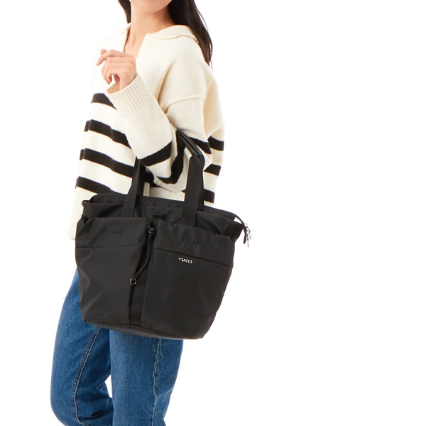 イザック（Y'saccs）/ドローストリング コンビカラー2WAYトート