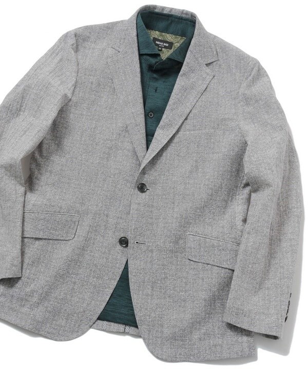メンズビギ（MEN’S BIGI）/楊流シャンブレーサマーストレッチジャケット