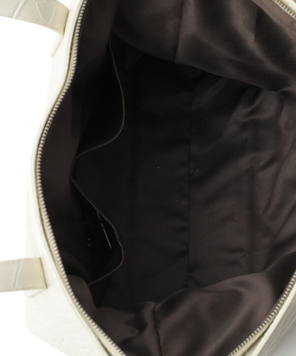 メンズビギ/クロゴイル牛床革トート