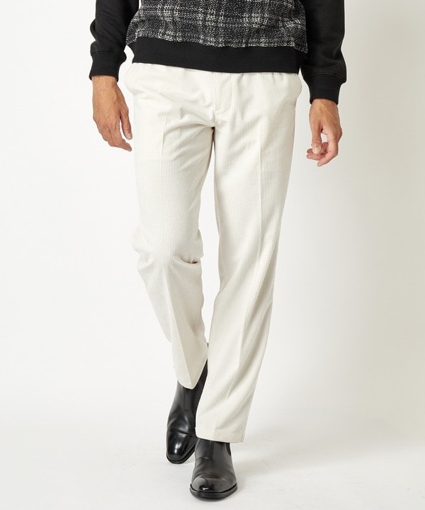 メンズビギ/【俳優 渡部篤郎さん着用】親子コーデュロイストレッチイージースラックス