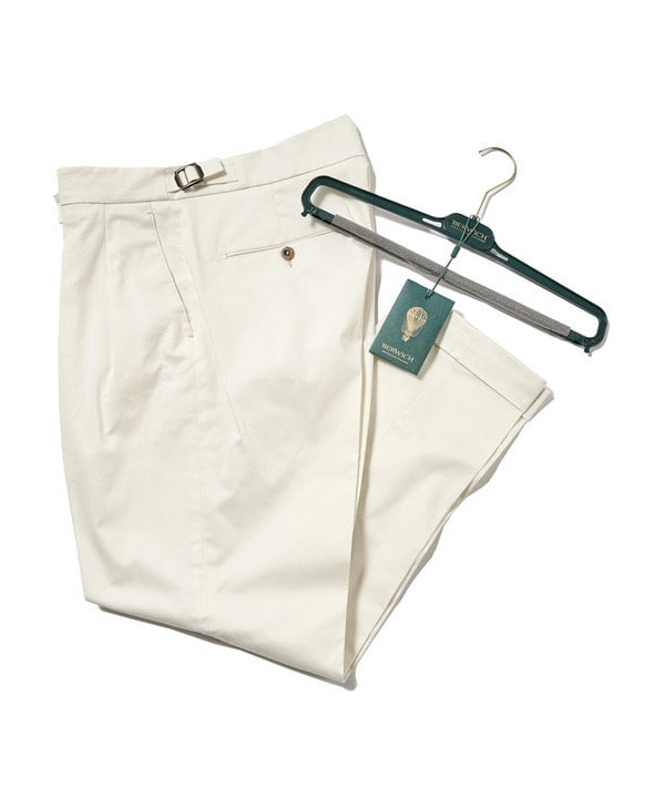 メンズビギ（MEN’S BIGI）/【BERWICH】コットンチノストレッチスラックス
