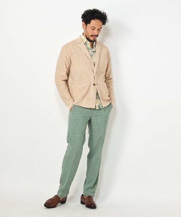 メンズビギ（MEN’S BIGI）/ジャケットデザインニット