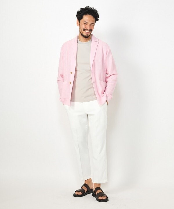 メンズビギ（MEN’S BIGI）/ジャケットデザインニット