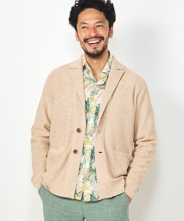 メンズビギ（MEN’S BIGI）/ジャケットデザインニット