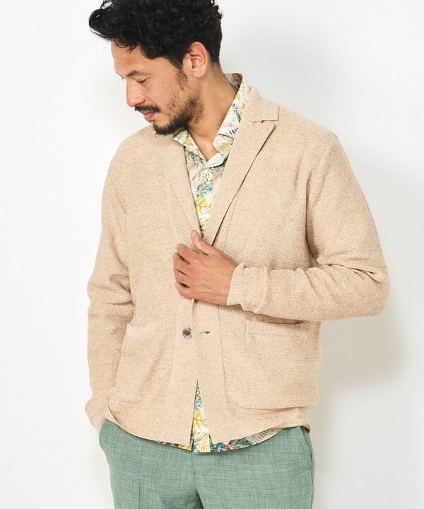 メンズビギ（MEN’S BIGI）/ジャケットデザインニット