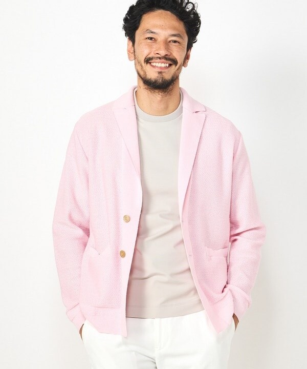 メンズビギ（MEN’S BIGI）/ジャケットデザインニット